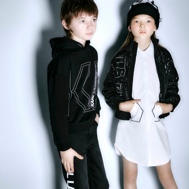 KARL LARGERFELD KIDS Sudadera con capucha