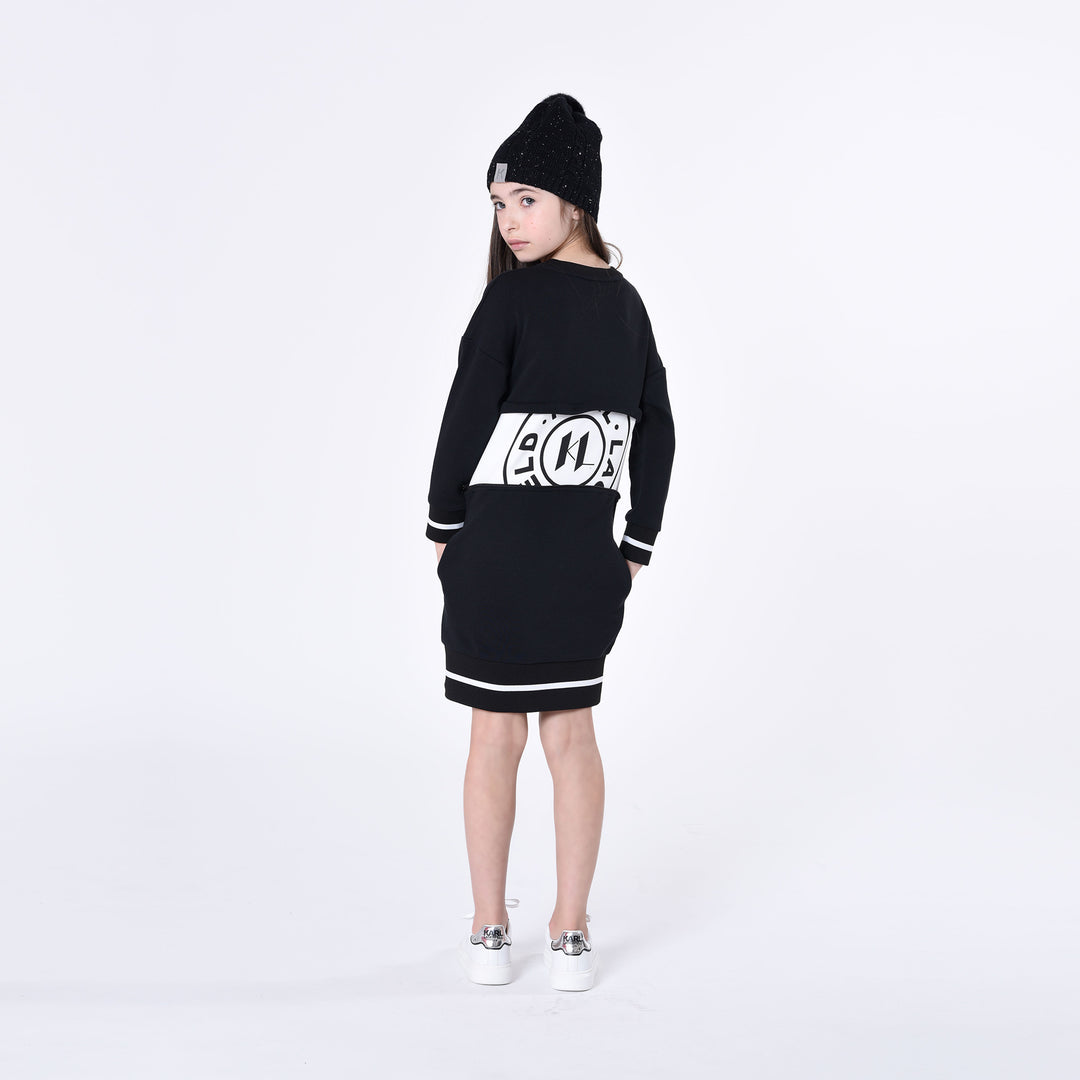 KARL LARGERFELD KIDS Vestido sudadera 2 en 1